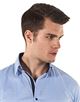 Shirt, body-fit (stretch, specially cut to emphasize the outline), checked - easy iron Shirt, body-fit (stretch, specially cut to emphasize the outline), checked - easy iron