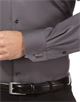 Shirt, regular-fit, uni, with contrasting trim - non-iron Shirt, regular-fit, uni, with contrasting trim - non-iron