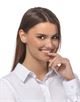 blouse, straight cut with shirt collar blouse, straight cut with shirt collar