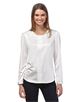 blouse, slightly fitted, round neck
