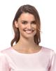 Bluse, leicht tailliert, U-Boot-Ausschnitt Bluse, leicht tailliert, U-Boot-Ausschnitt