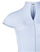 Blouse, slim-fit / fitted, stretch , cup-shaped collar, short sleeves - easy-iron Blouse, slim-fit / fitted, stretch , cup-shaped collar, short sleeves - easy-iron