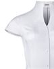Bluse, slim-fit / tailliert, stretch, Kelchkragen , Kurzarm -bügelleicht Bluse, slim-fit / tailliert, stretch, Kelchkragen , Kurzarm -bügelleicht