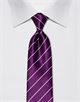 Tie, pure silk, striped