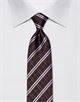 Tie, pure silk, checked