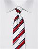 Tie, pure silk, striped
