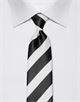 Tie, pure silk, striped