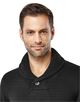 Pullover aus Grobstrick, mit Schalkragen Pullover aus Grobstrick, mit Schalkragen
