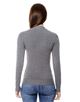 Pullover mit geripptem Stehkragen Pullover mit geripptem Stehkragen
