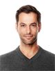 Pullover mit geripptem V-Ausschnitt , tailliert/slim-fit Pullover mit geripptem V-Ausschnitt , tailliert/slim-fit