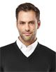 Pullover - klassischer Strickpullover mit V-Ausschnitt, taillierte Passform Pullover - klassischer Strickpullover mit V-Ausschnitt, taillierte Passform