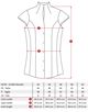 Bluse, slim-fit / tailliert, stretch, Kelchkragen , Kurzarm -bügelleicht Bluse, slim-fit / tailliert, stretch, Kelchkragen , Kurzarm -bügelleicht
