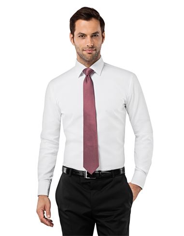Hemd, slim-fit, uni - bügelfrei