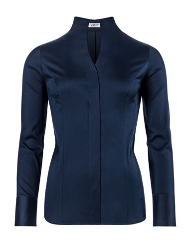 Bluse, slim-fit / tailliert, stretch, Kelchkragen - bügelleicht