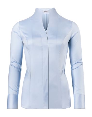Bluse, slim-fit / tailliert, stretch, Kelchkragen - bügelleicht