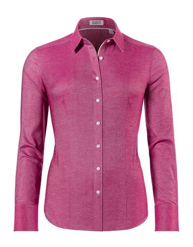Bluse, modern-fit / leicht tailliert, Hemdkragen , soft Oxford - bügelleicht