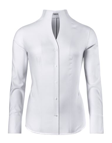 Bluse, modern-fit / leicht tailliert, Kelchkragen , soft Oxford - bügelleicht