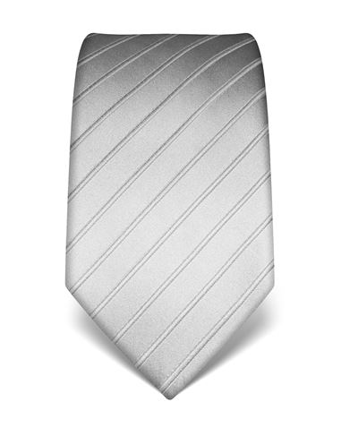 Tie, pure silk, tone in tone striped