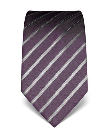 Tie, pure silk, striped