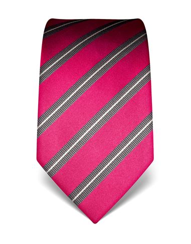 Tie, pure silk, striped