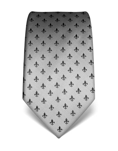 Tie, pure silk, fleur de lis