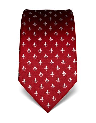 Tie, pure silk, fleur de lis