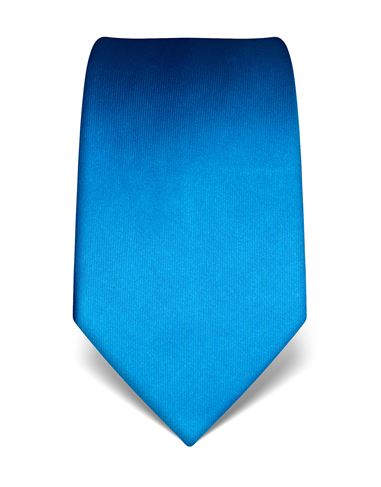 Tie, pure silk, plain coloured