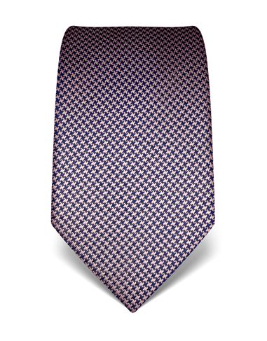 Tie, pure silk, houndstooth