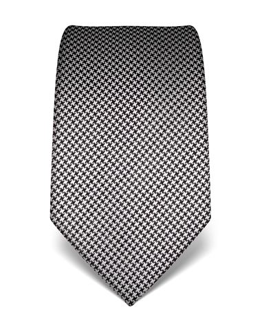 Tie, pure silk, houndstooth