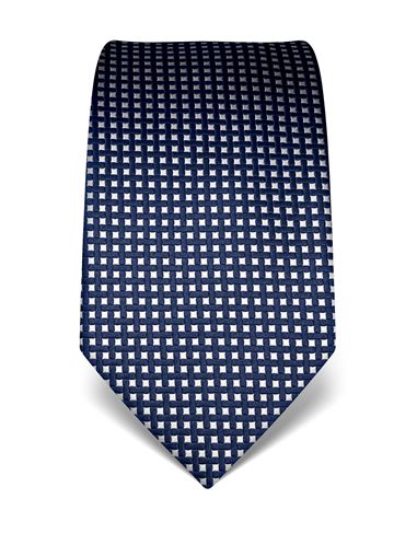 Tie, pure silk, checked