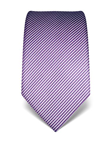 Krawatte aus reiner Seide, gestreift