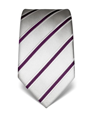 Tie, pure silk, striped