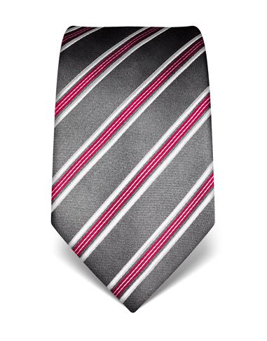 Tie, pure silk, striped