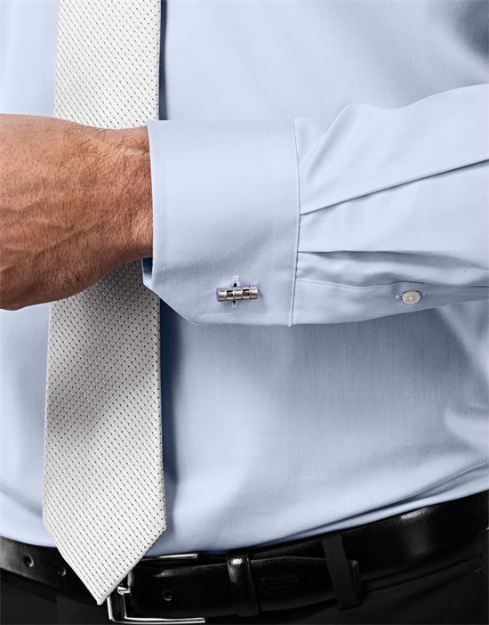 Hemd, slim-fit, uni - bügelfrei