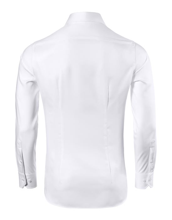 Shirt, slim-fit / fitted, twill - non-iron