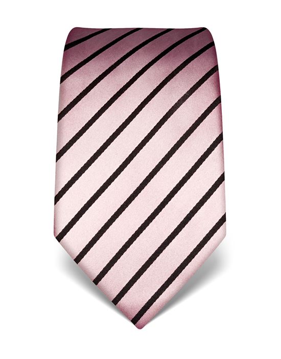 Tie, pure silk, striped