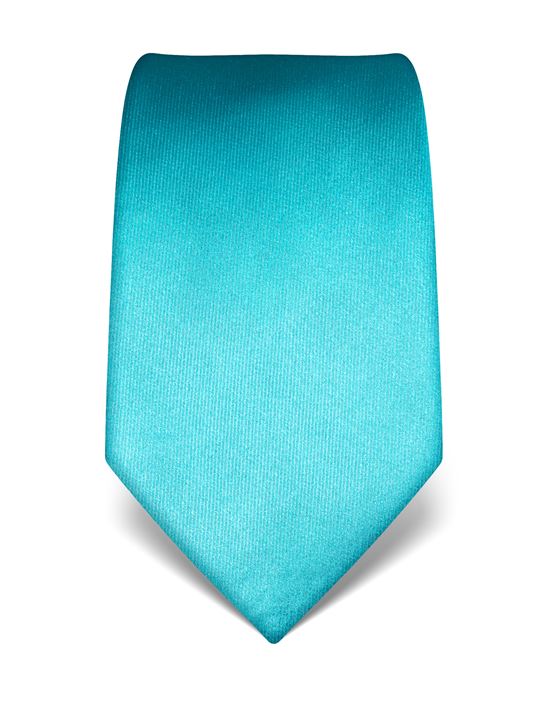 Tie, pure silk, plain coloured